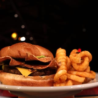 Bacon Mushroom Burger